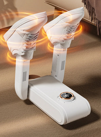 Shoe Dryer with Heat Blower, Glove Dryer & Boot Warmer - Adjustable Dry Rack - Intelligent Timer